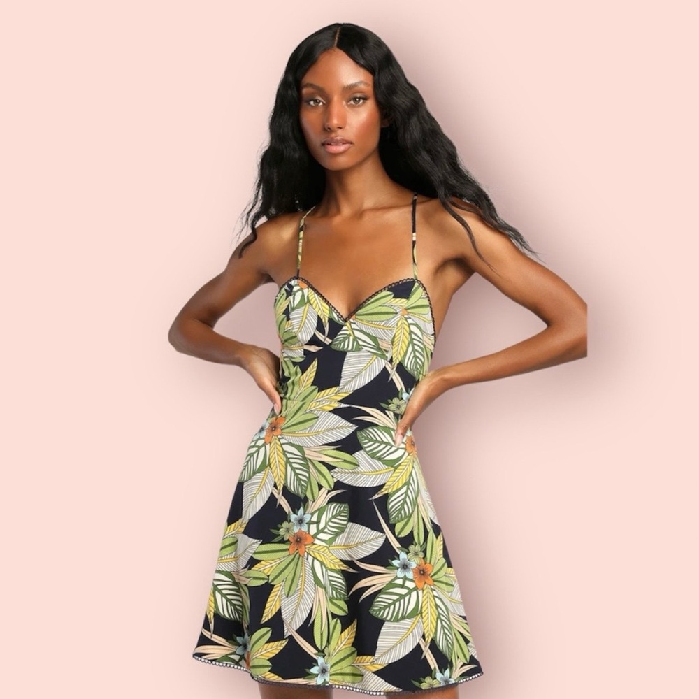 Lulu's Tropical Dress - Picture 10 of 11